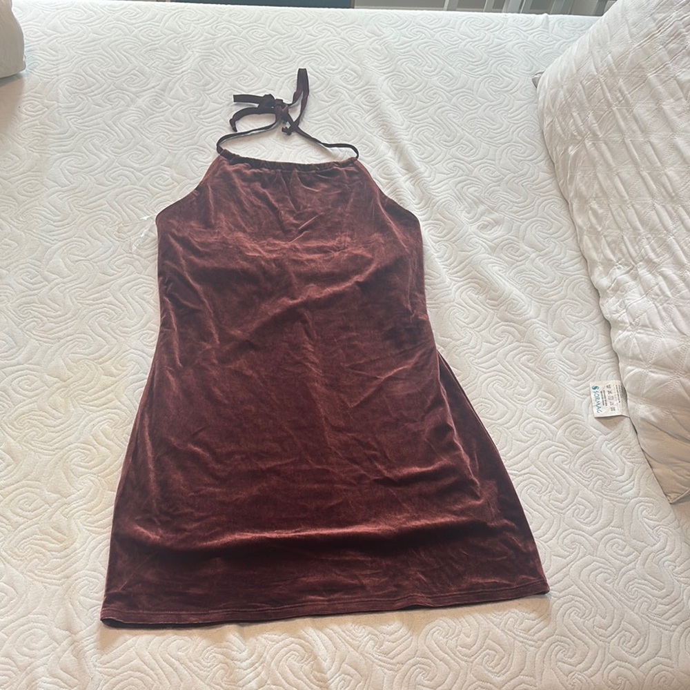 Wild Fable Red Halter Sheath Dress